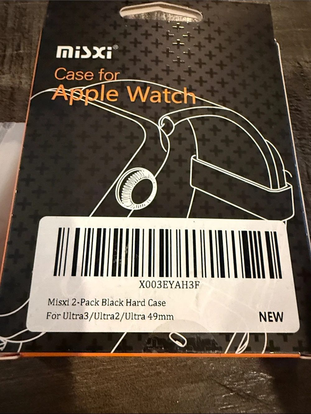 Apple Watch Black Protective Case - 49mm - 2 Pack - NIB